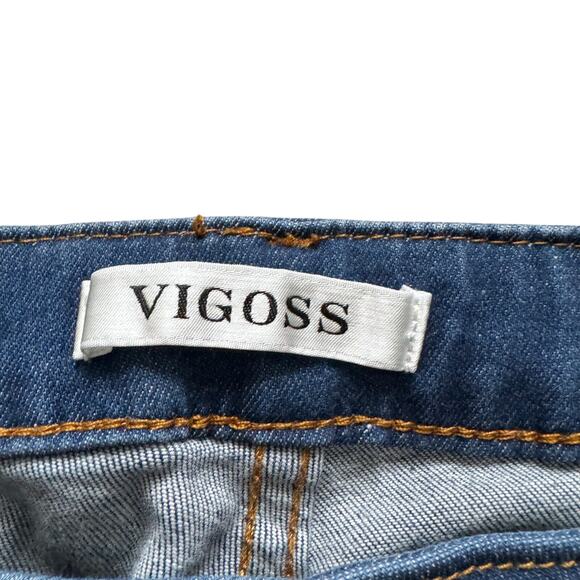Vigoss Jagger Boot Cut Jeans Women's Sz 27 Blue Retro Cowgirl Western Country - Picture 4 of 14